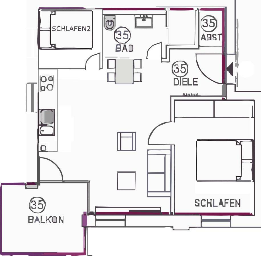 Villa Strandlaeufer Im Villen-Ensemble Baabe Eksteriør billede